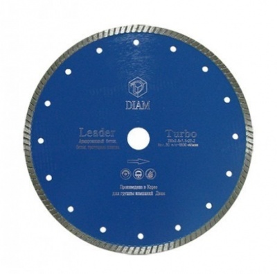 Алмазный круг для "сухой" резки Turbo Leader H10 115